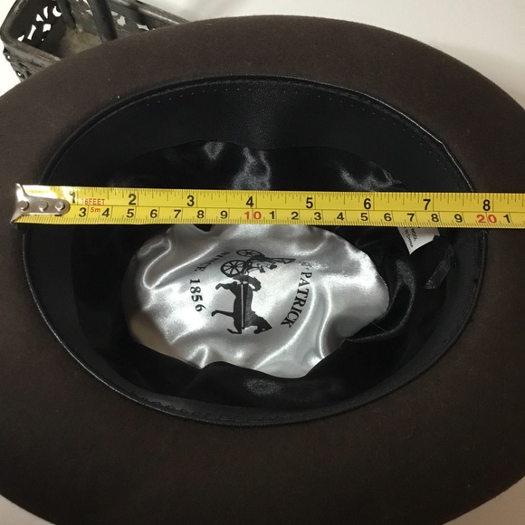 St. Patrick Men’s Brown 100% Wool Hat Size S - Picture 8 of 8